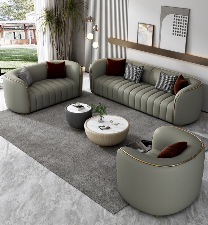 Luxury Modern Fabric Sofa – Stylish & Comfortable Seating for Living Room