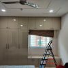 Wardrobe with Loft & Cabinet Work in Bhopal – Completed by The Sofa Shoppe | Tiwari Interiors