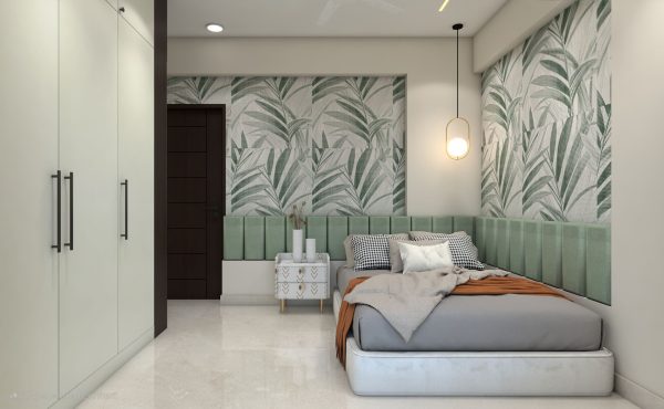 Wardrobe with Loft & Cabinet Work in Bhopal – Completed by The Sofa Shoppe | Tiwari Interiors