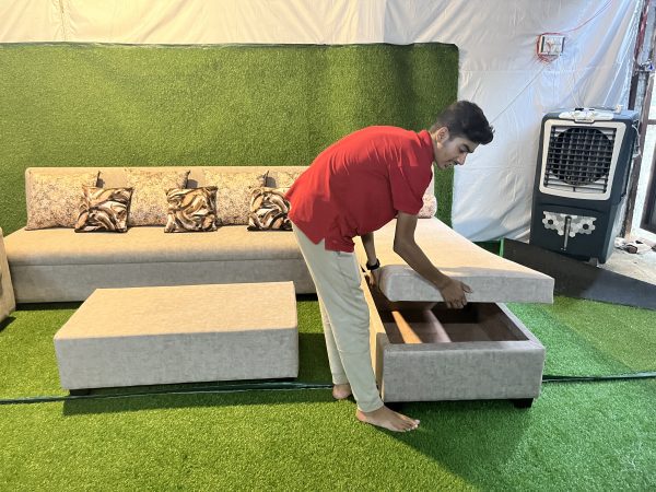 Sofa with Couch & Storage | With Center Table – The Sofa Shoppe