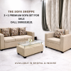 2 3+1 Premium Sofa Set with Center Table | Multiple Color Options Available